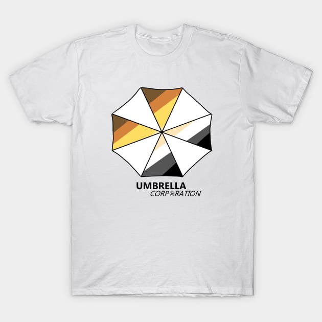 Bear Pride Umbrella Corp T-Shirt by Materiaboitv